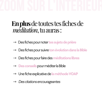 Carn'Her - carnet de méditation pour les femmes occupées