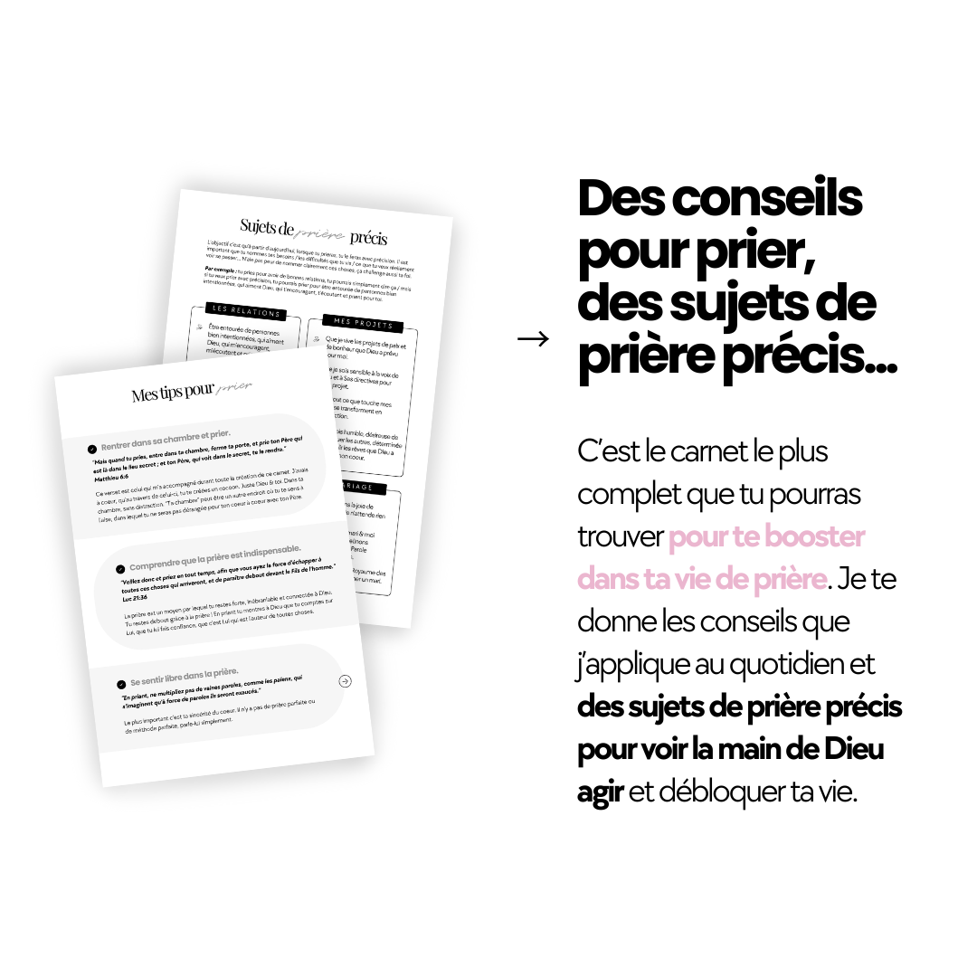 Pray'Her - carnet de prière pour les femmes ambitieuses